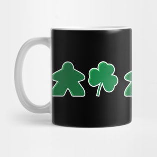 Meeples and Clovers Board Game Saint Patrick's Day Mug